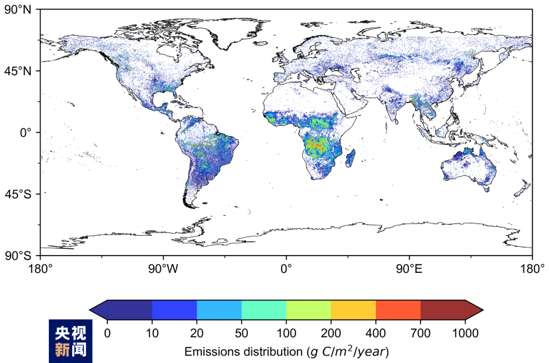 不同火灾类型对全球碳排放量有哪些影响?